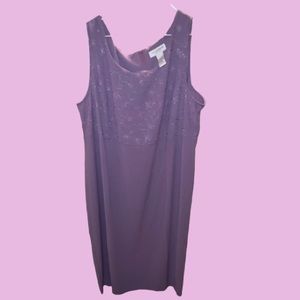 Sleeveless Maxi Dress - lavender - 24W